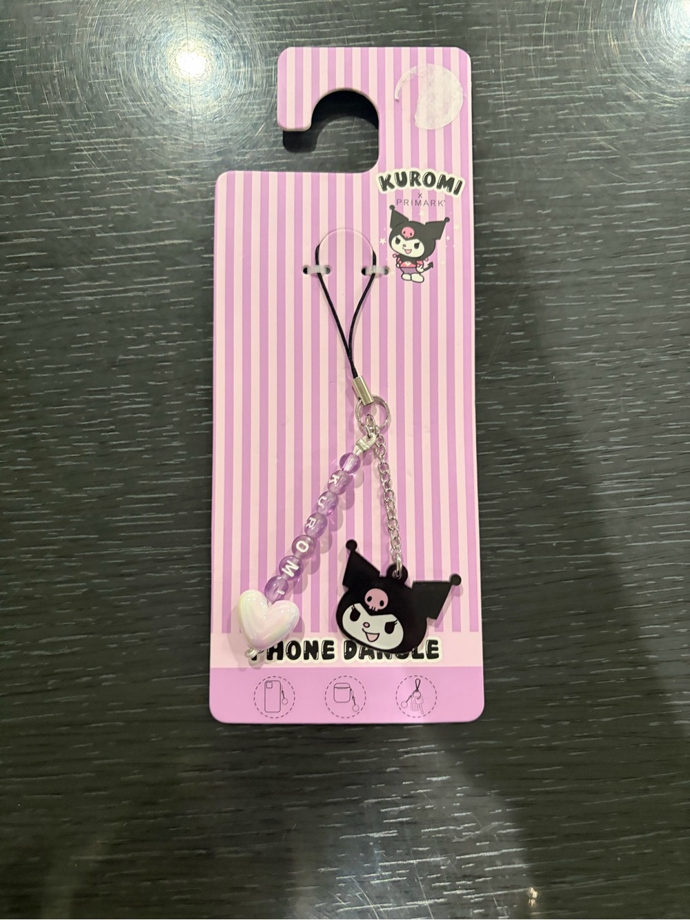 Kuromi Phone Dangle Charm